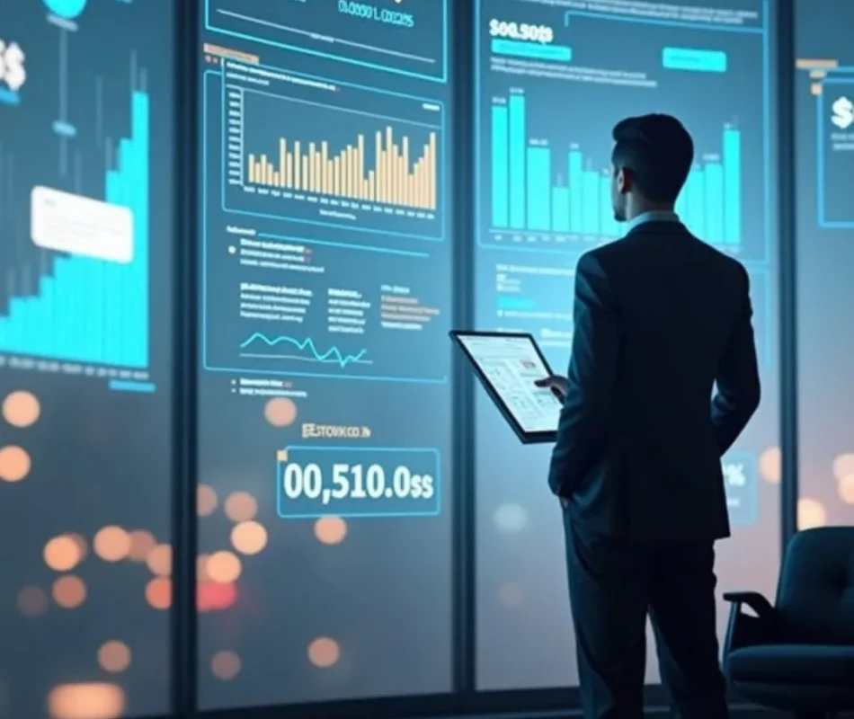 Optimized WebP image showing execution and precision analytics tracking for digital marketing in Thrissur